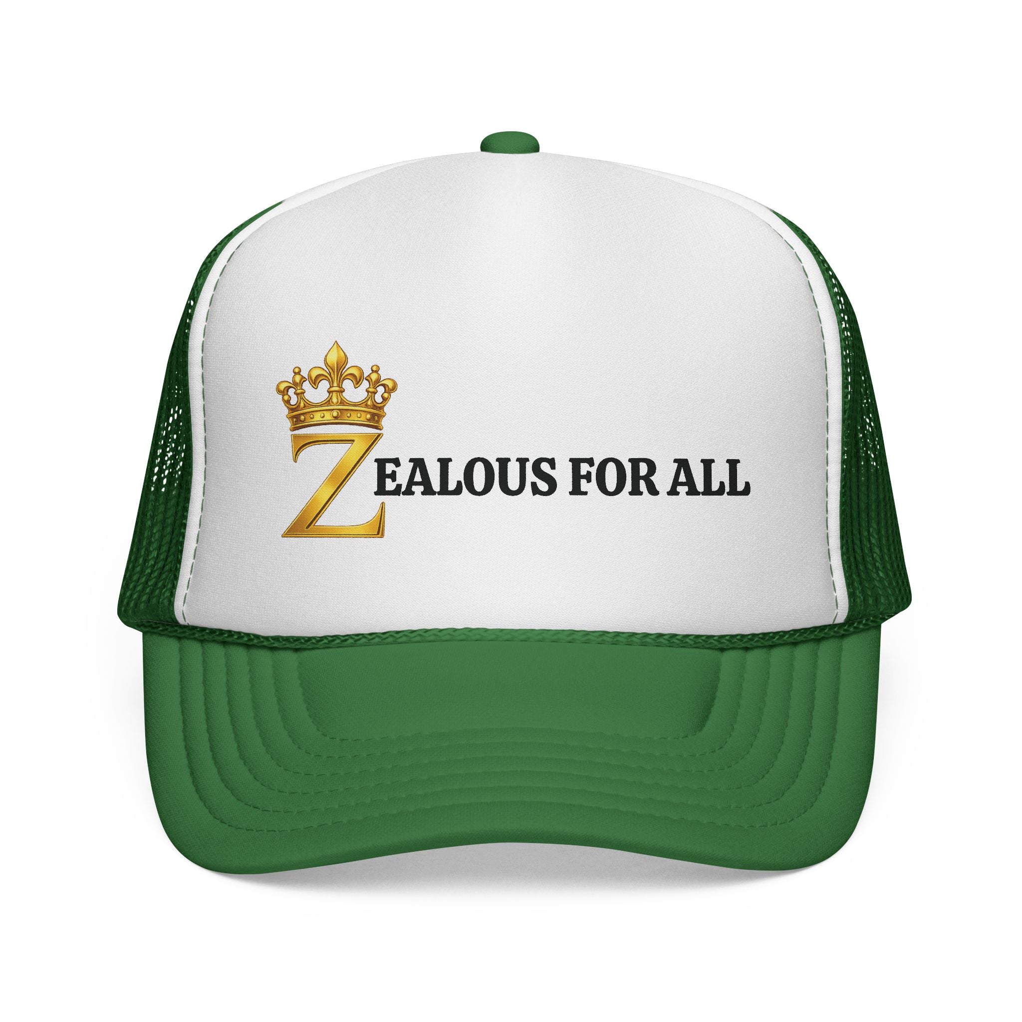 Zealous For All Trucker Caps Printify