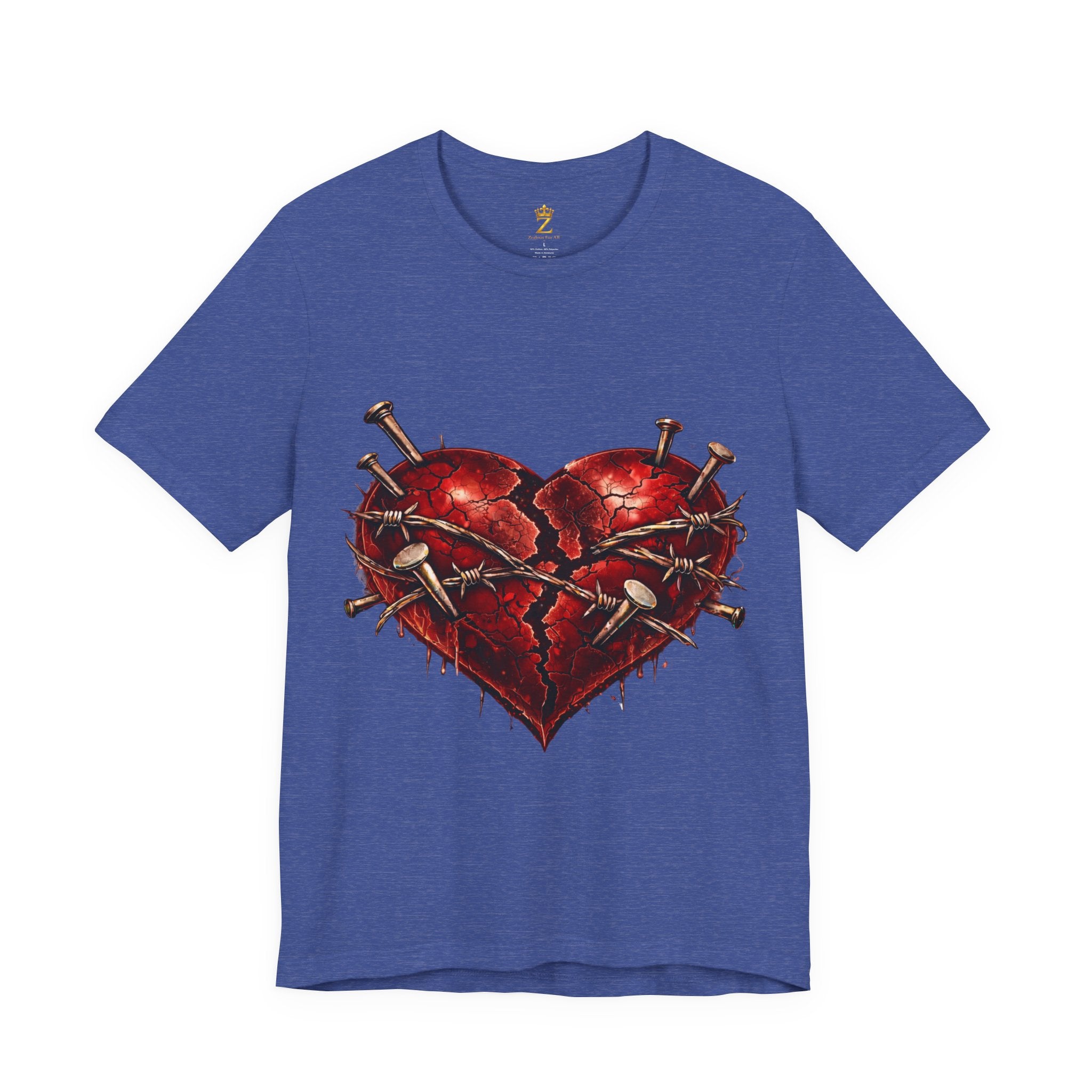 Red Heart T-Shirt (Discipline Over Emotions)