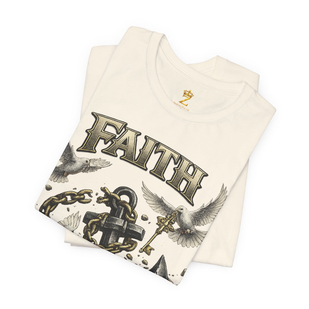 Faith Prevails T‑Shirt (Black Anchor) Printify