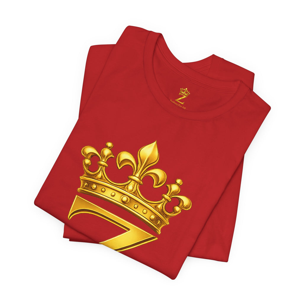 Unisex "Z" T-Shirt (Gold Logo) Printify