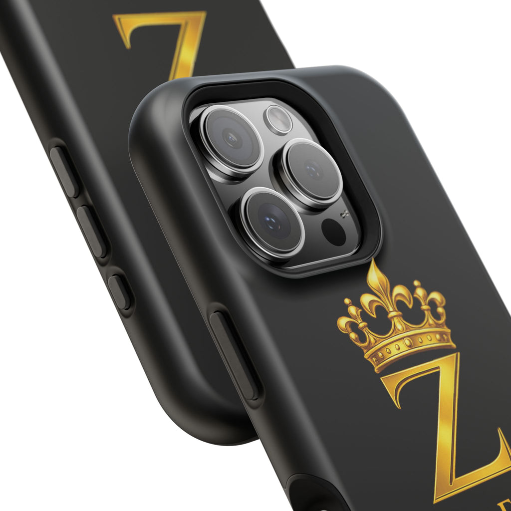 ZFA Phone Case  — "Zealous For All" Gold Crown Impact-Resistant Case Printify
