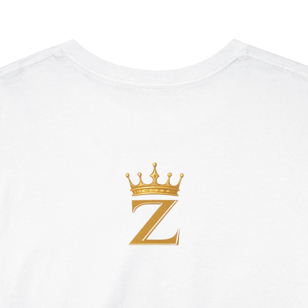Unisex Zealous For All T-Shirt (Gold Logo (with Back logo) T-shirt) Printify