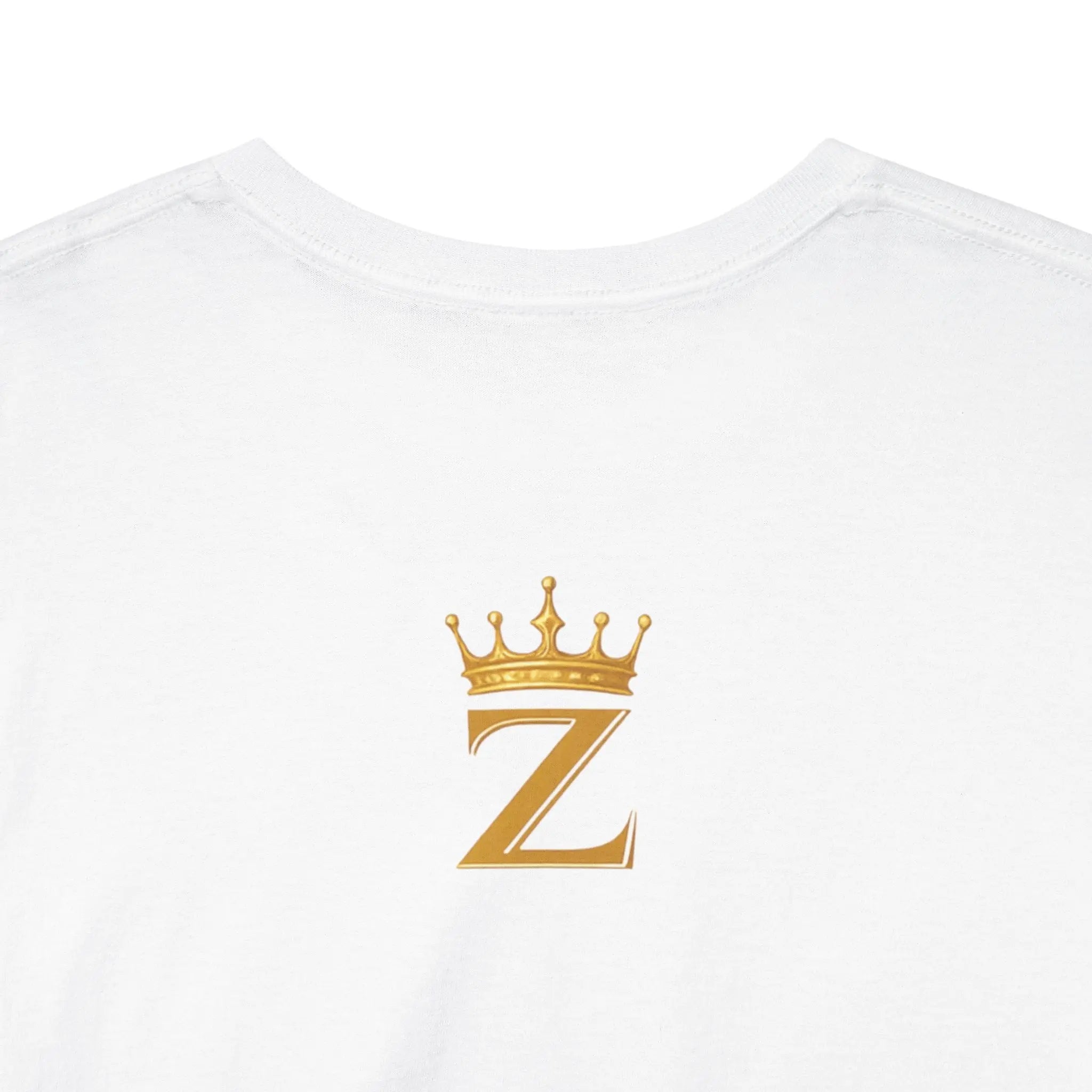 Unisex Zealous For All T-Shirt (Gold Logo (with Back logo) T-shirt) Printify