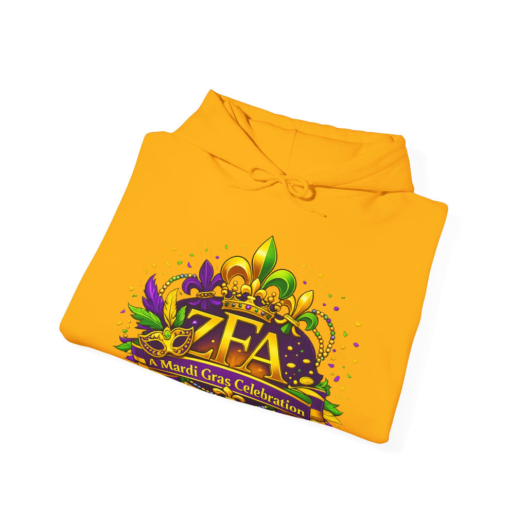 COMING WINTER... ZFA Mardi Gras Celebration Hoodie — Mardi Gras Edition Printify