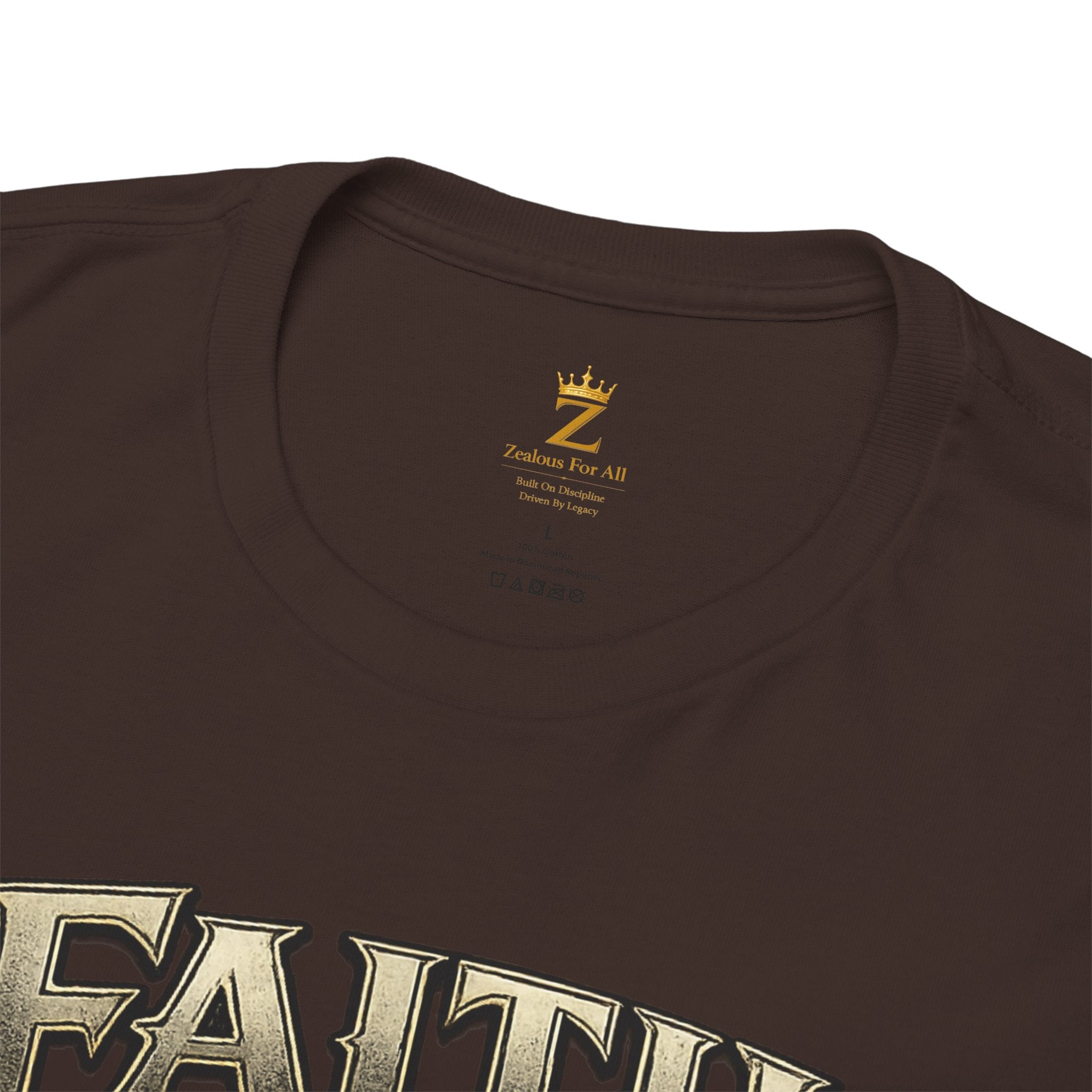 Adult Faith Prevails T‑Shirt (Black Anchor) Printify
