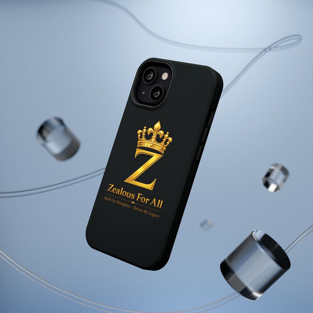 ZFA Phone Case  — "Zealous For All" Gold Crown Impact-Resistant Case Printify
