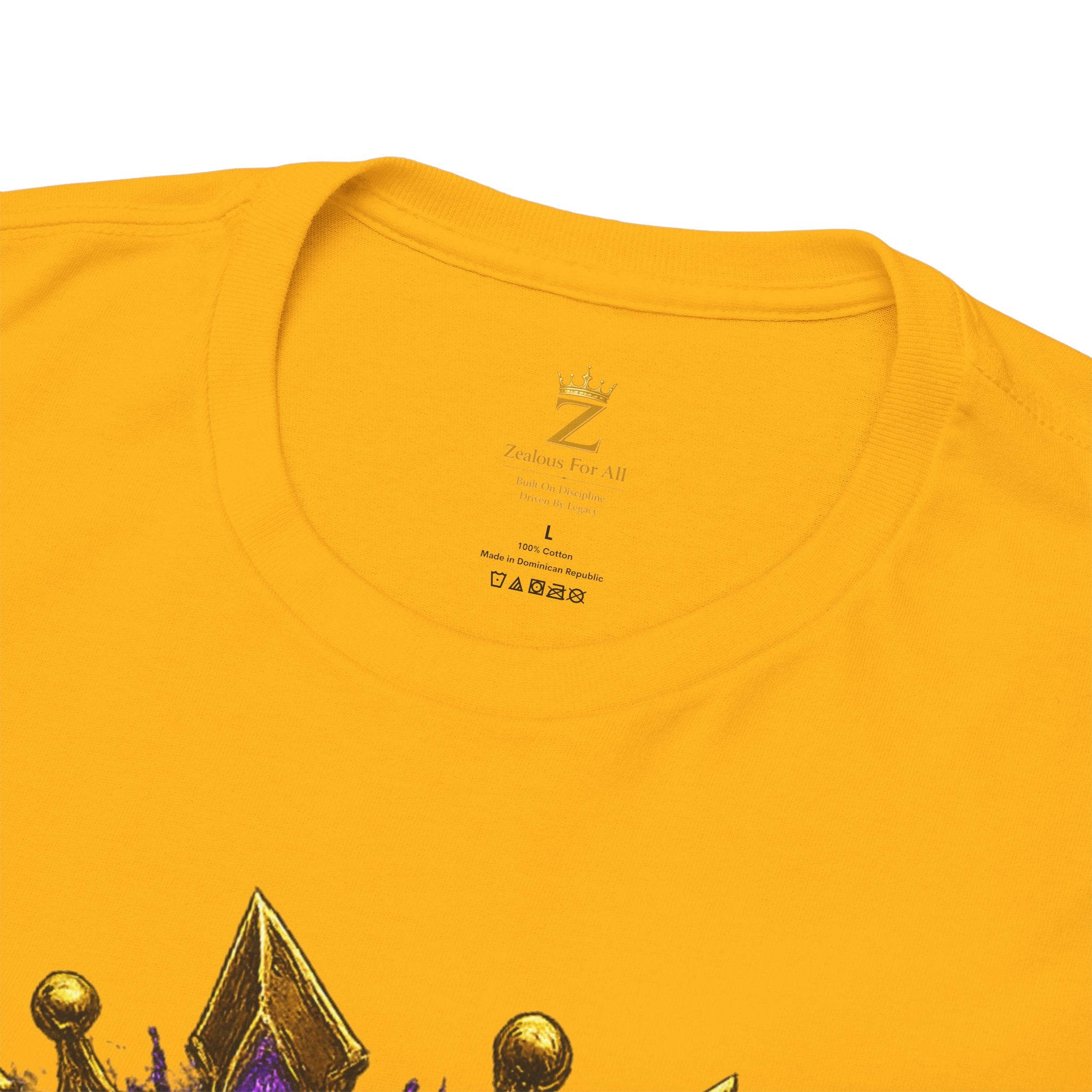 Adult Legacy Above Fame Graphic T-Shirt (Purple Drip) - Zealous For All