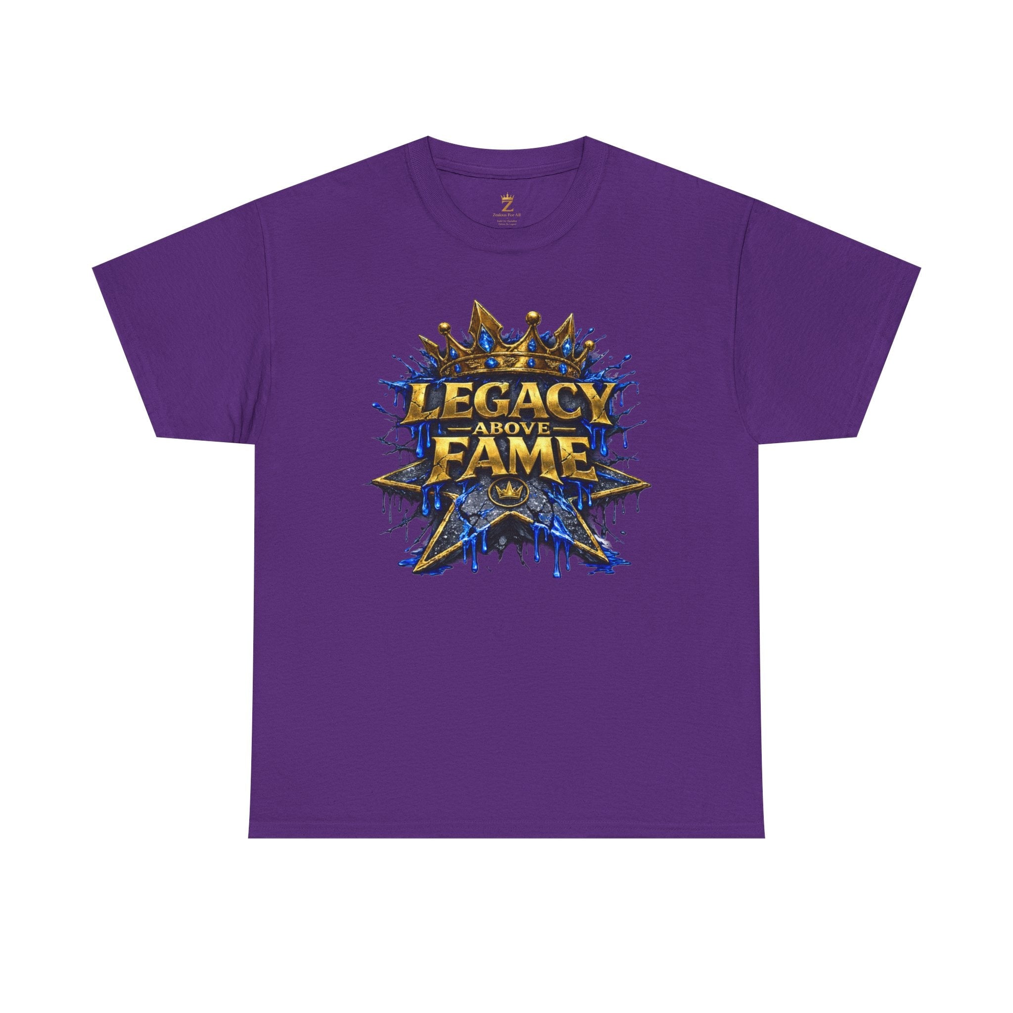 Adult Legacy Above Fame Graphic T-Shirt (Blue Drip)