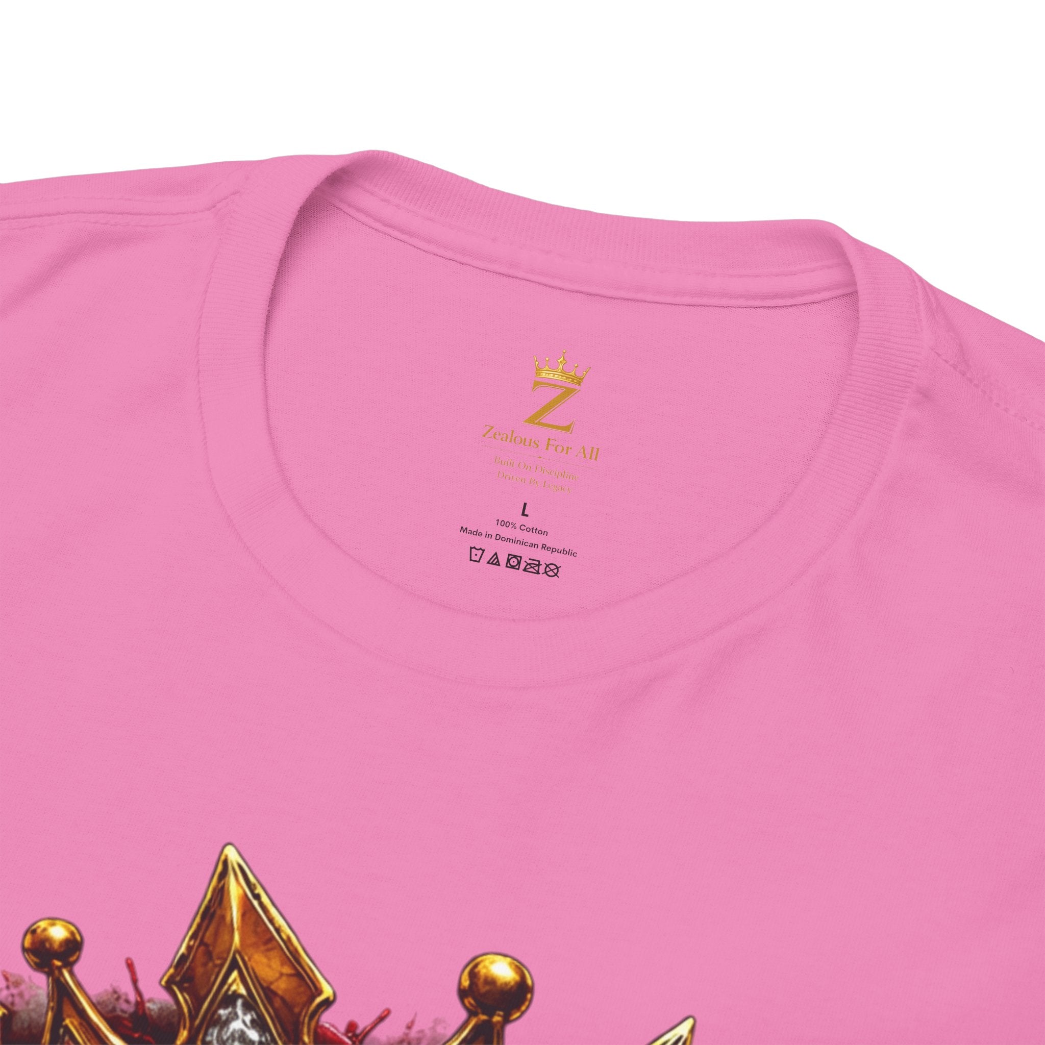 Adult Legacy Above Fame Graphic T-Shirt (Red Drip) - Zealous For All