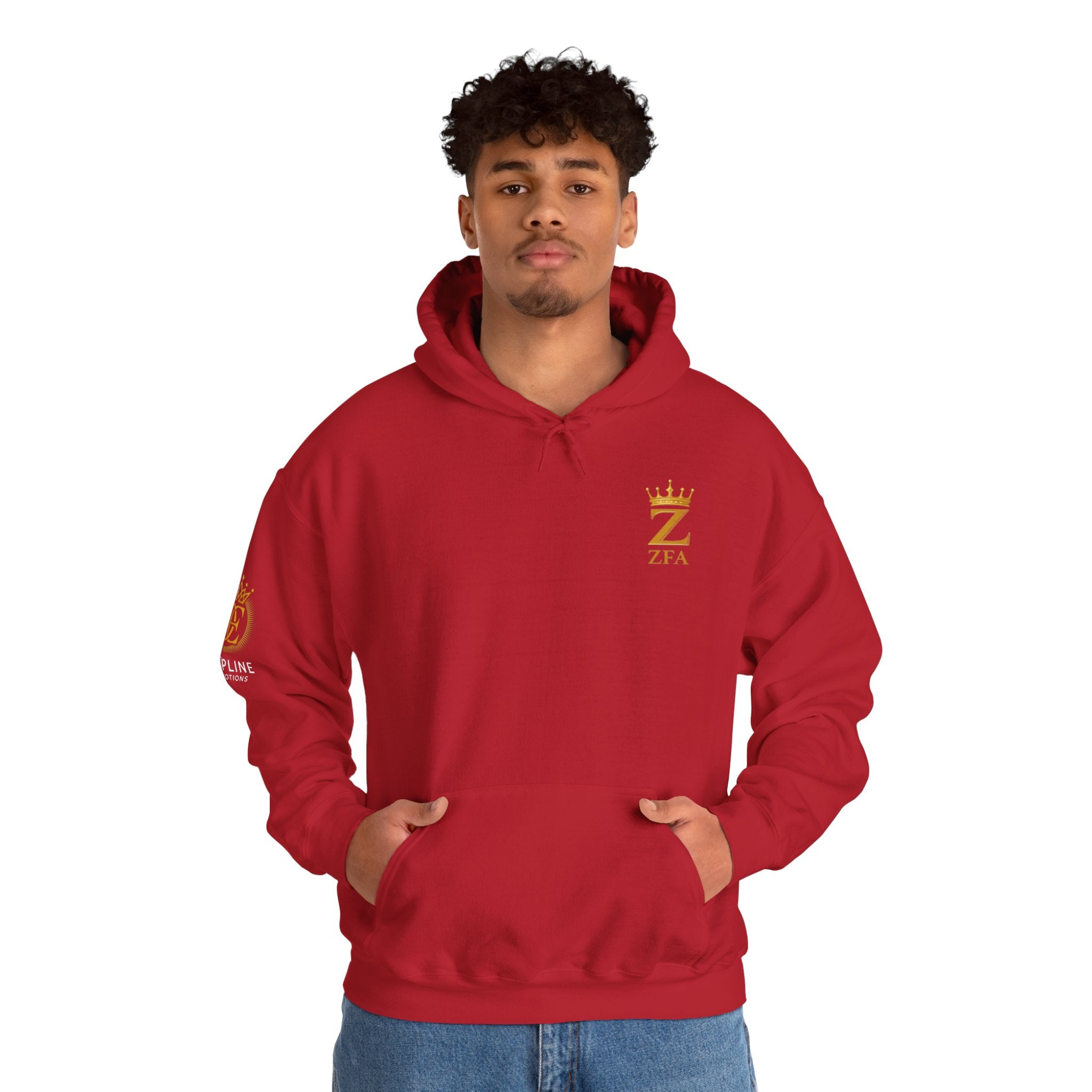 Zealous For All Crown Z Hoodie — Premium White Logo Sweatshirt - Zealous For All