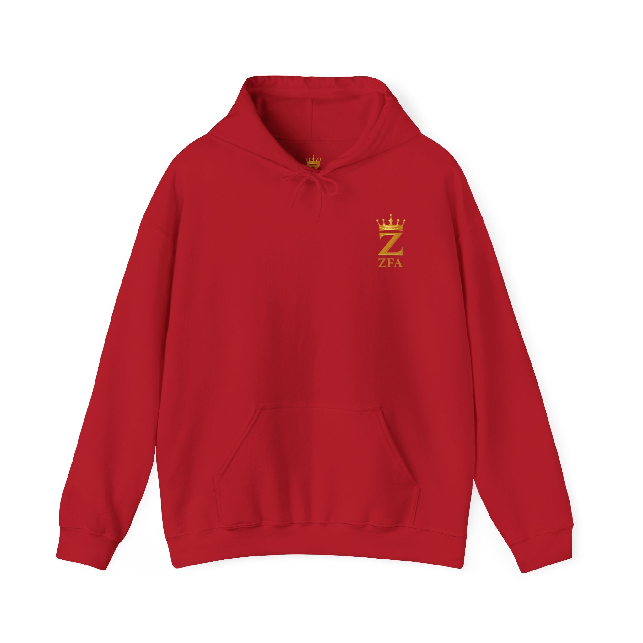 Zealous For All Hoodie — Gold Front Logo Sweatshirt - Zealous For All