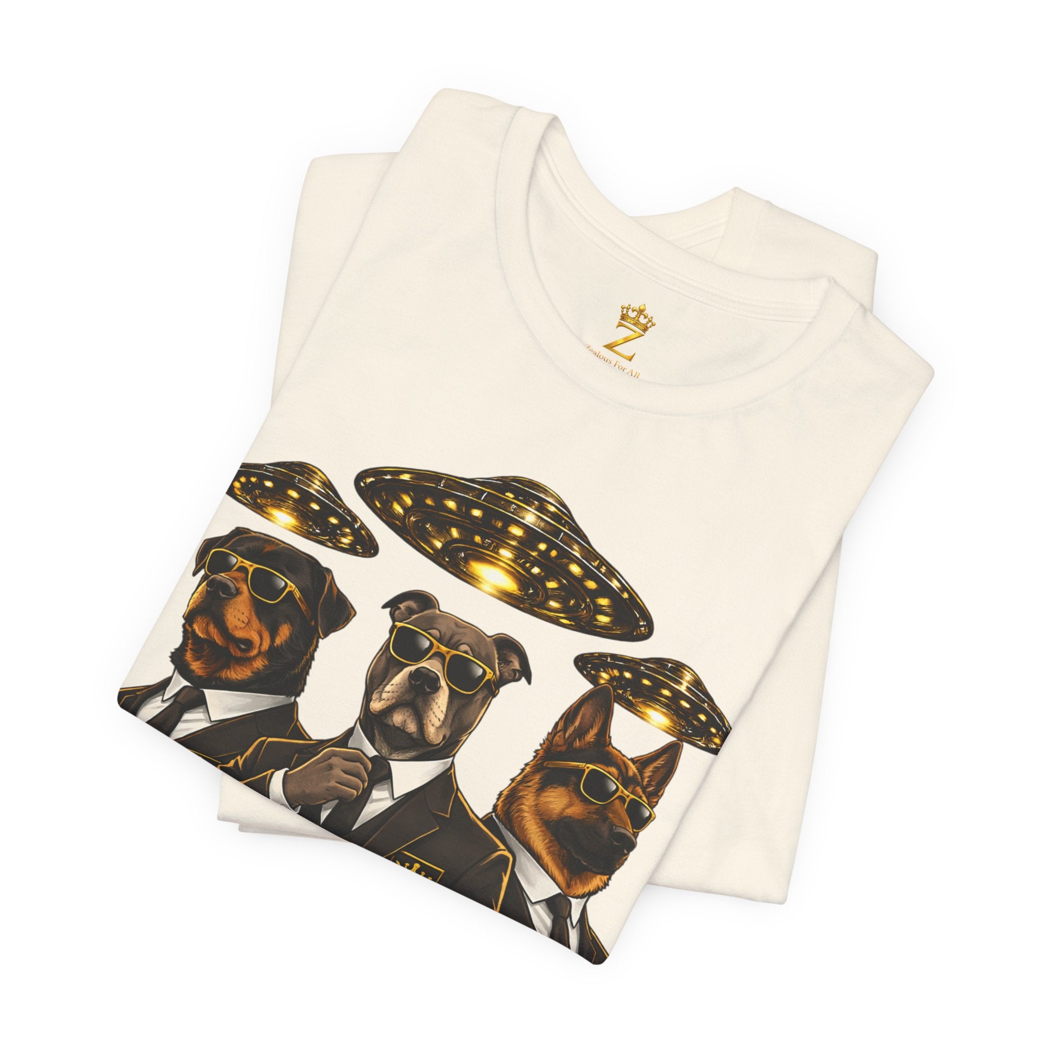COMING SOON... United. Fly. Organized. Graphic Tee (Gold) Printify