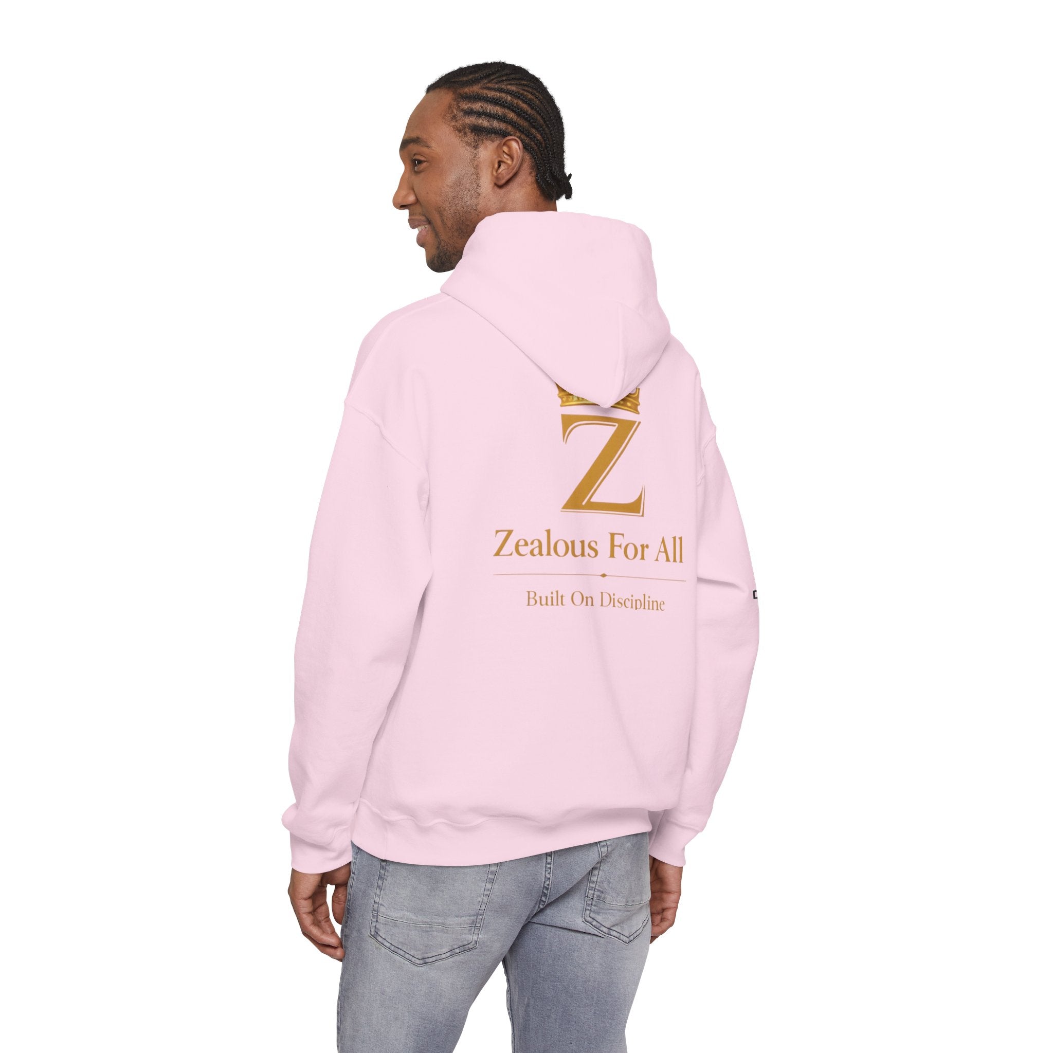 Zealous For All Crown Z Hoodie — Premium White Logo Sweatshirt - Zealous For All
