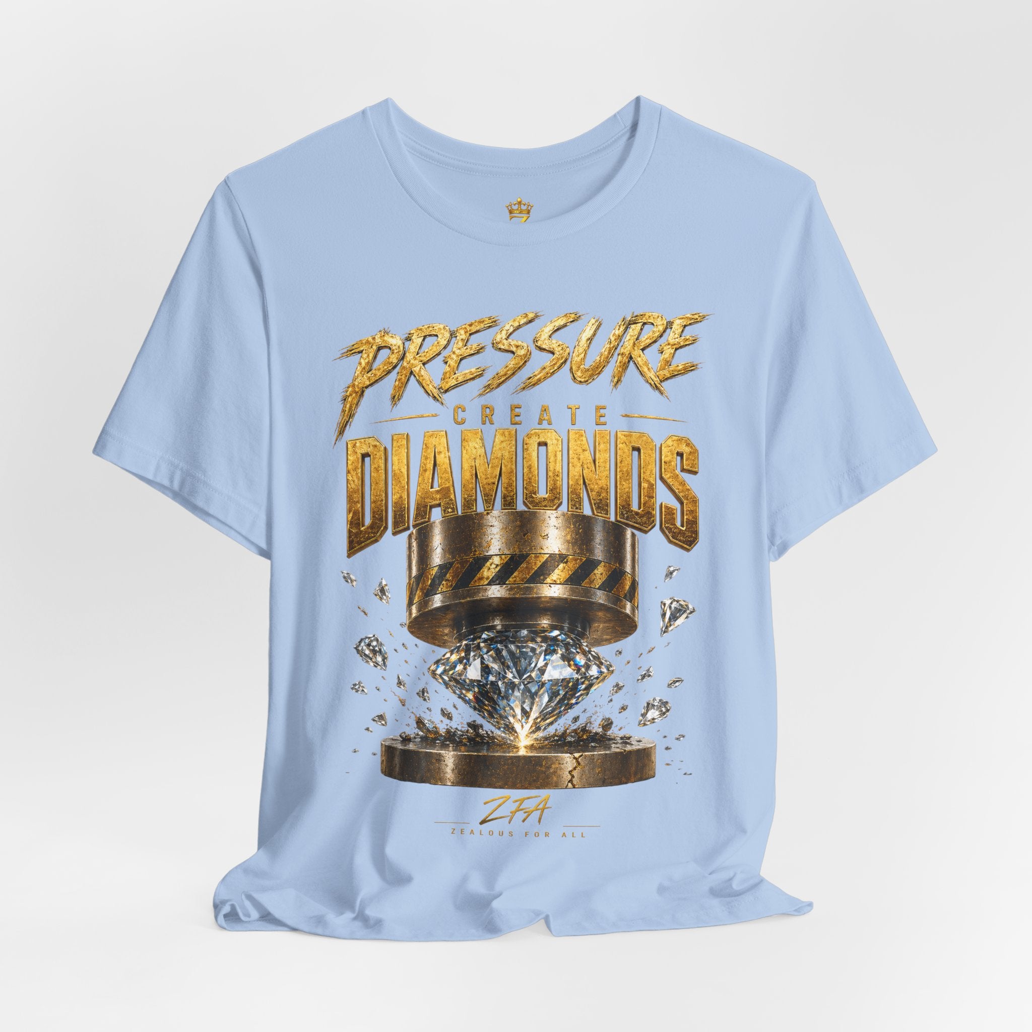 Pressure Create Diamonds T-Shirt — Motivational Graphic Tee