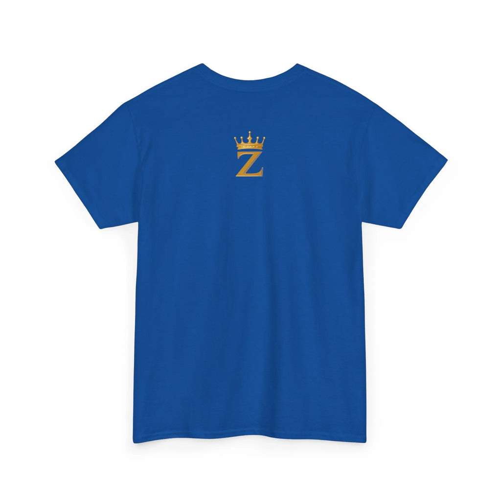 Unisex Zealous For All T-Shirt (Gold Logo (with Back logo) T-shirt) Printify