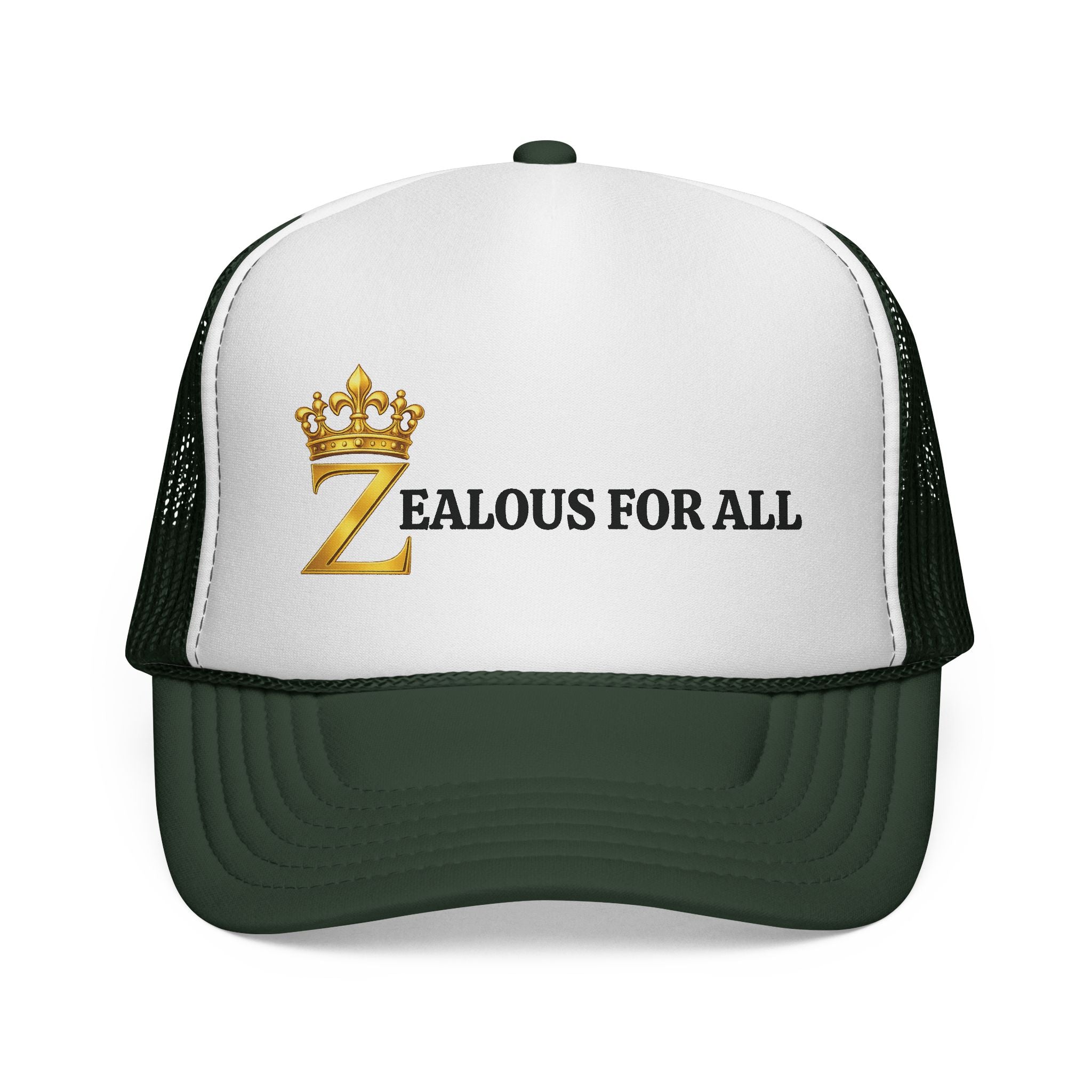 Zealous For All Trucker Caps Printify