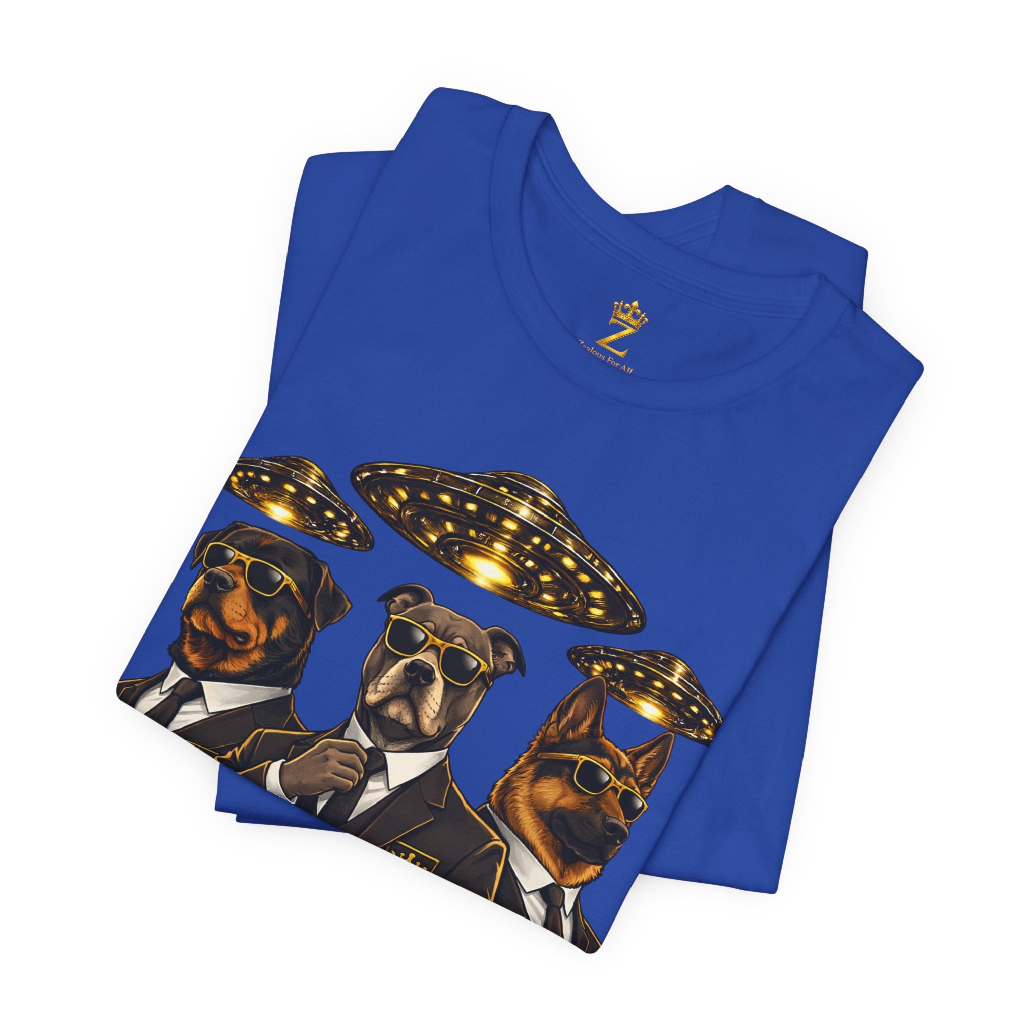 COMING SOON... United. Fly. Organized. Graphic Tee (Gold) Printify