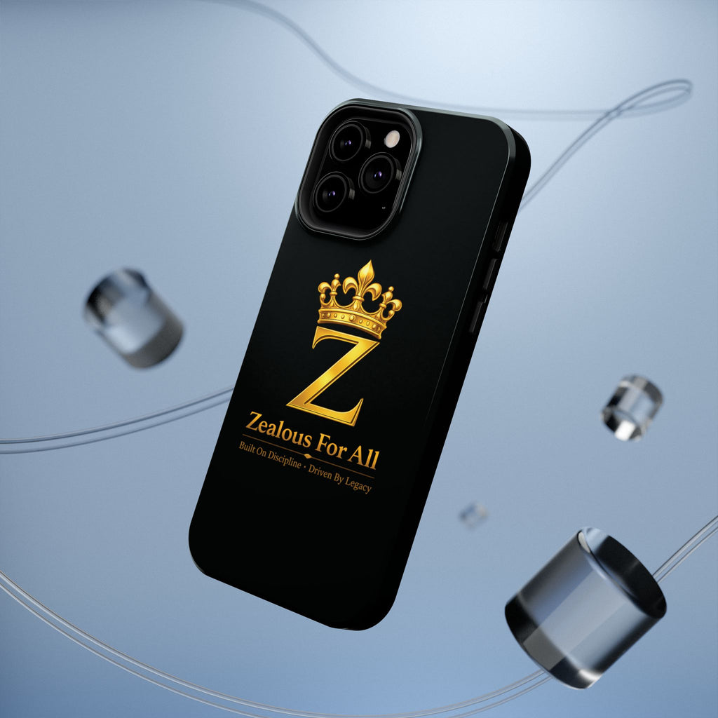 ZFA Phone Case  — "Zealous For All" Gold Crown Impact-Resistant Case Printify