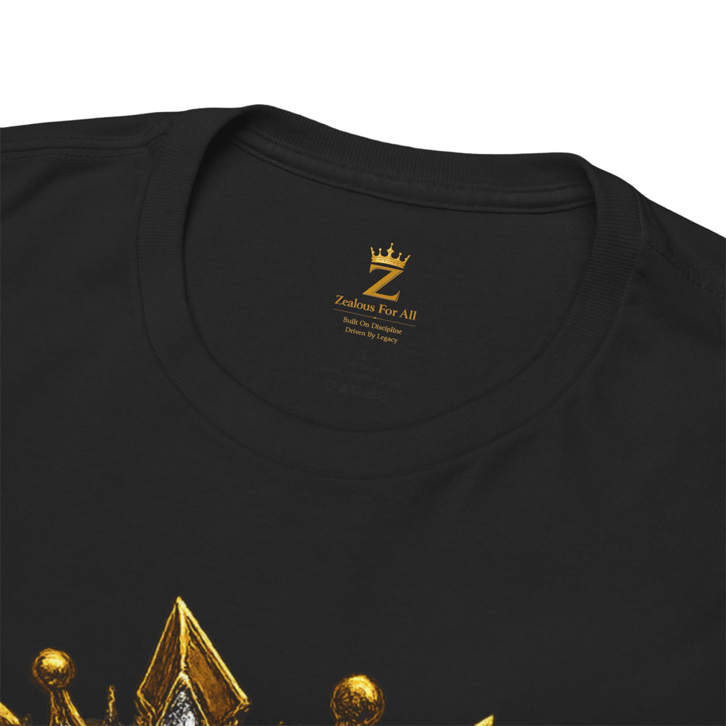 Adult Legacy Above Fame Graphic T-Shirt (Gold Drip) - Zealous For All