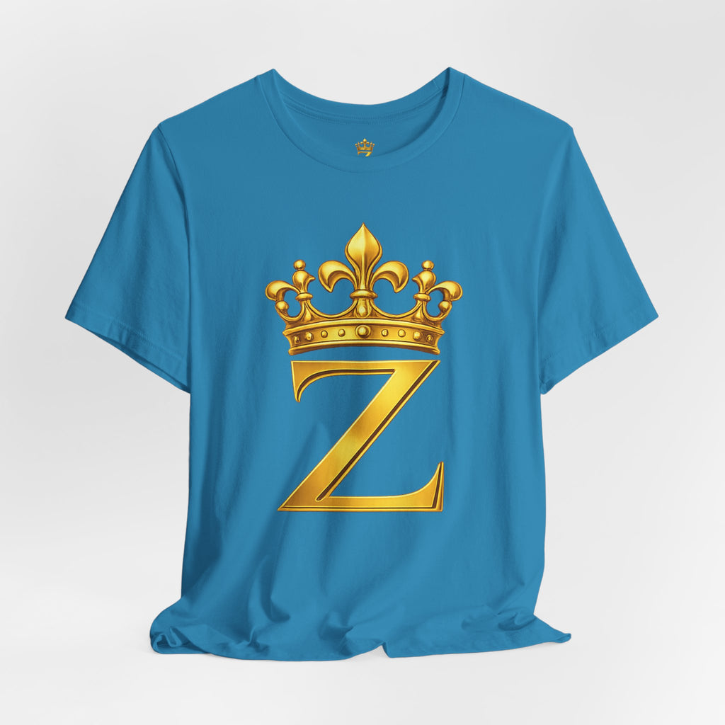 Unisex "Z" T-Shirt (Gold Logo) Printify