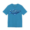 Zealous For All Graphic T-Shirt (Blue Logo) Printify