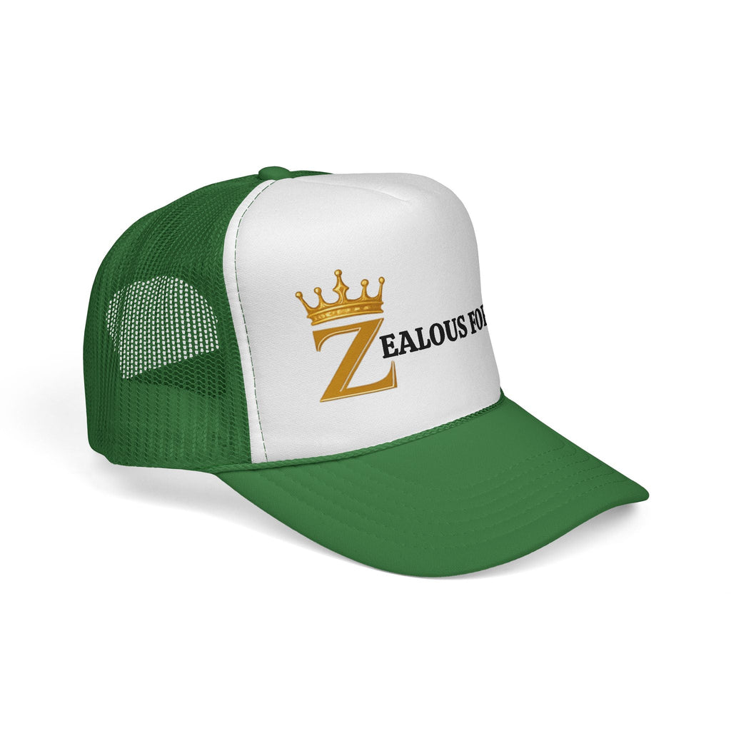 Zealous For All Trucker Caps Printify