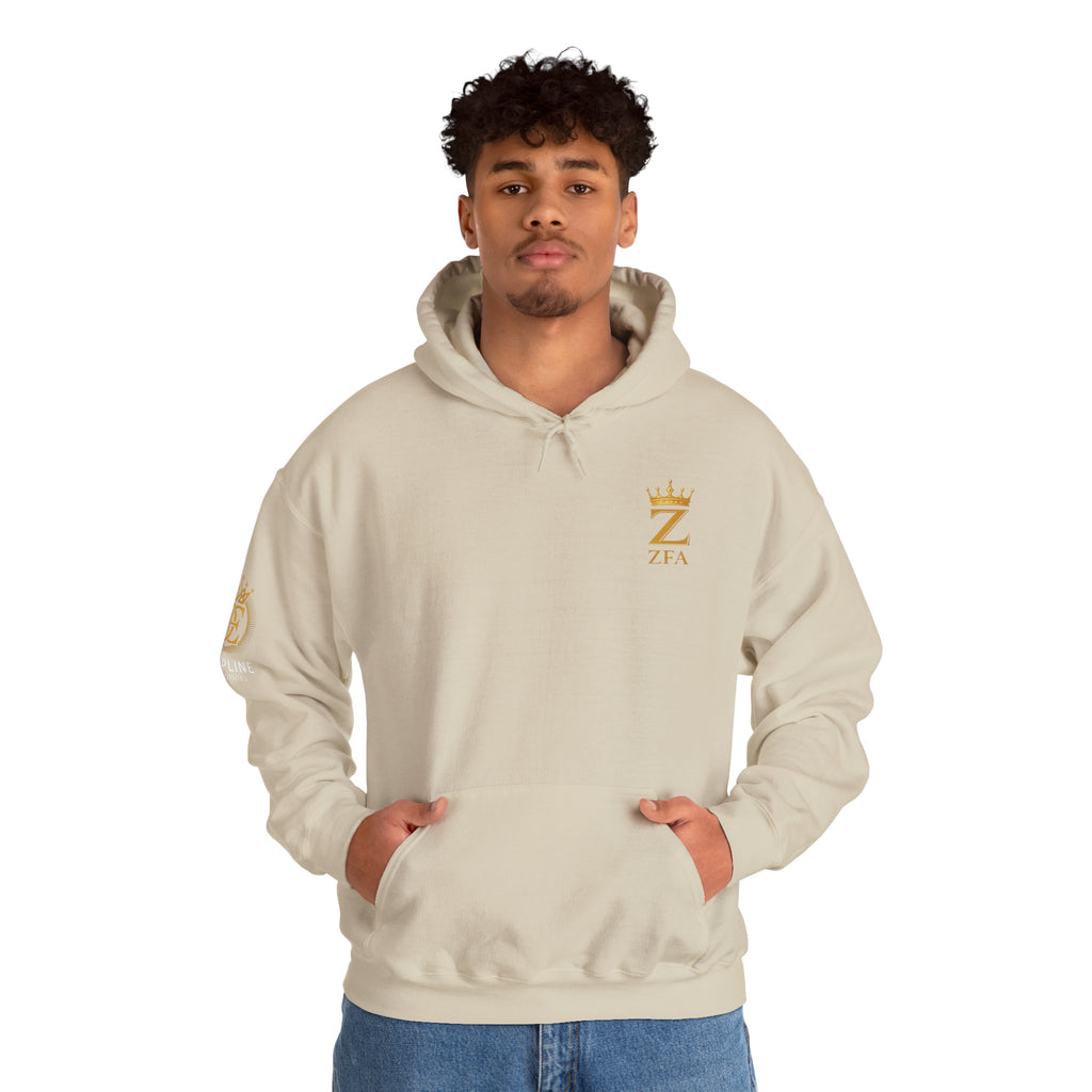 Zealous For All Crown Z Hoodie — Premium White Logo Sweatshirt - Zealous For All