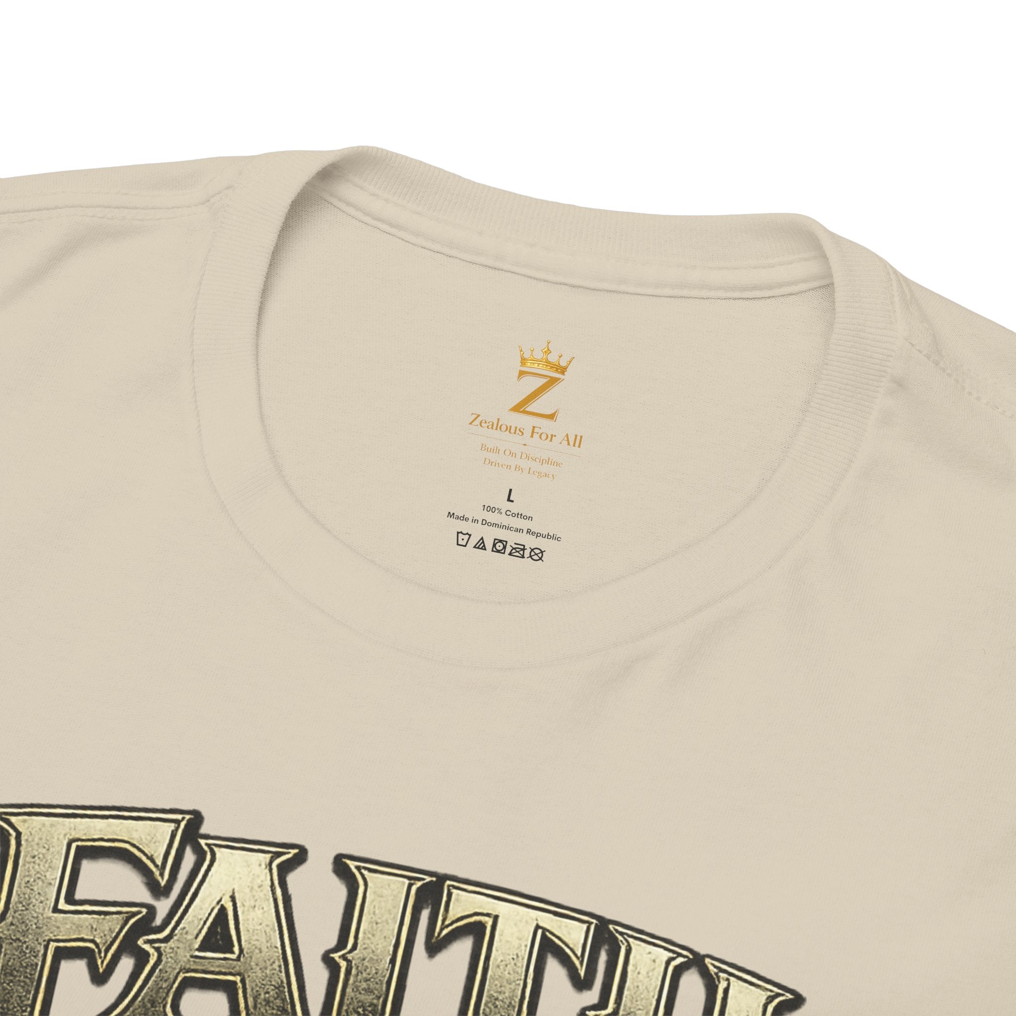 Adult Faith Prevails Anchor T-Shirt (Green Anchor) Printify