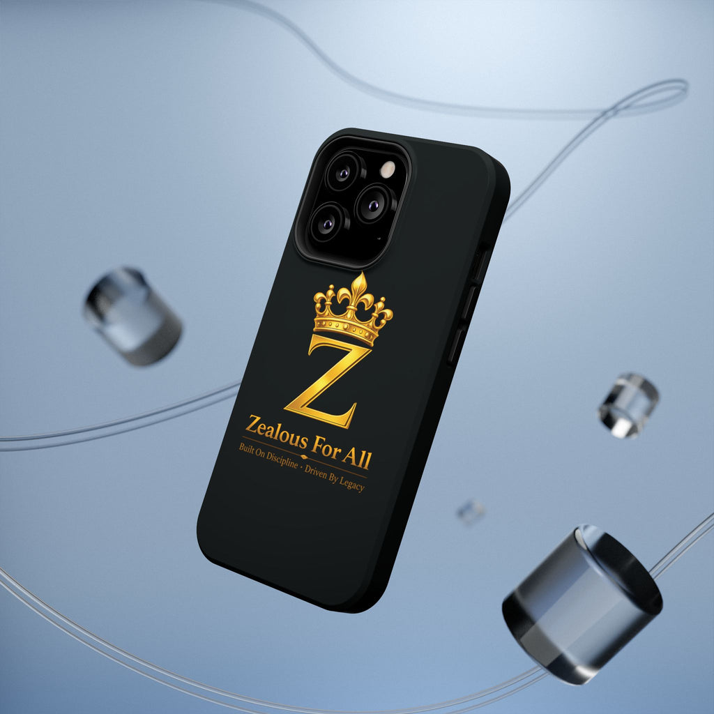 ZFA Phone Case  — "Zealous For All" Gold Crown Impact-Resistant Case Printify
