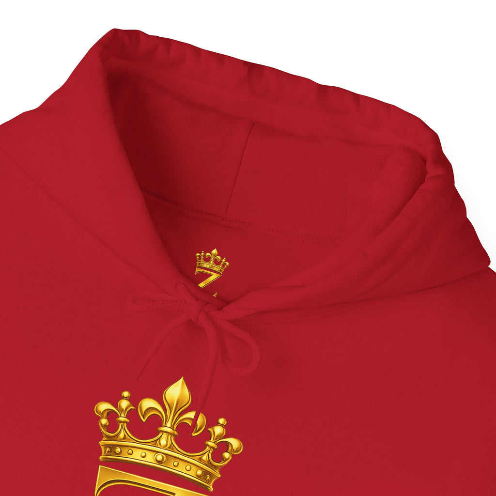 Zealous For All Hoodie — Gold Logo Printify