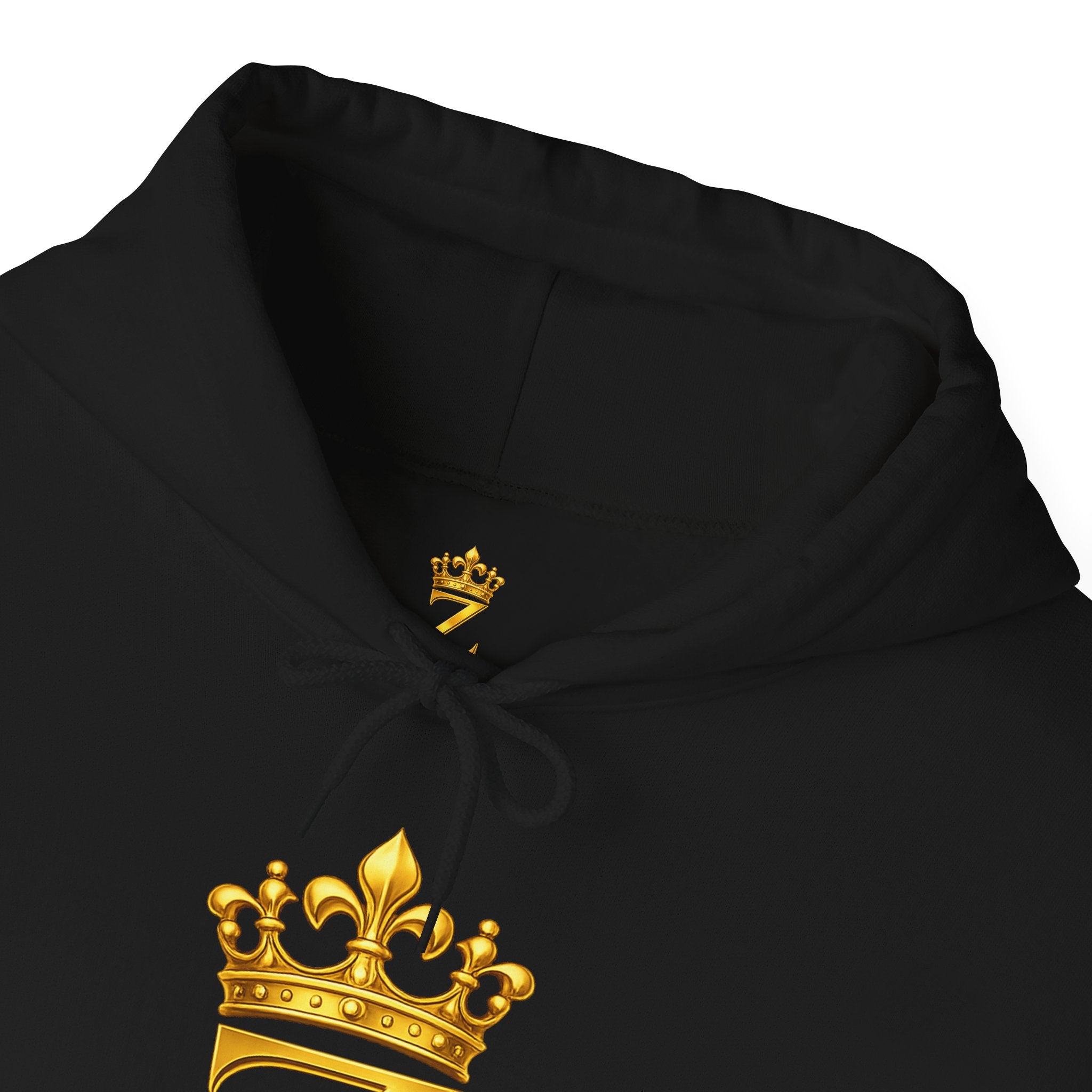 Zealous For All Hoodie — Gold Logo Printify