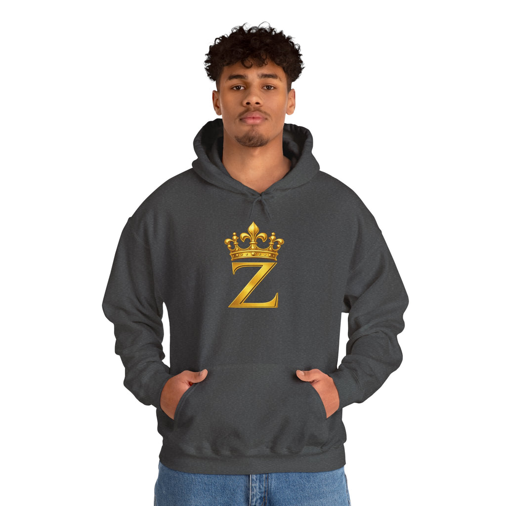 Zealous For All Hoodie — Gold Logo Printify