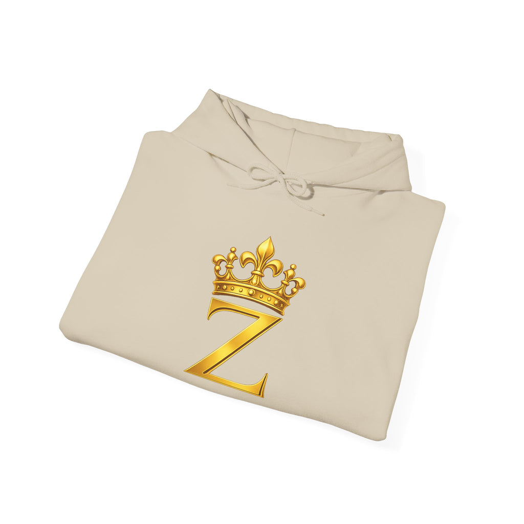 Zealous For All Hoodie — Gold Logo Printify