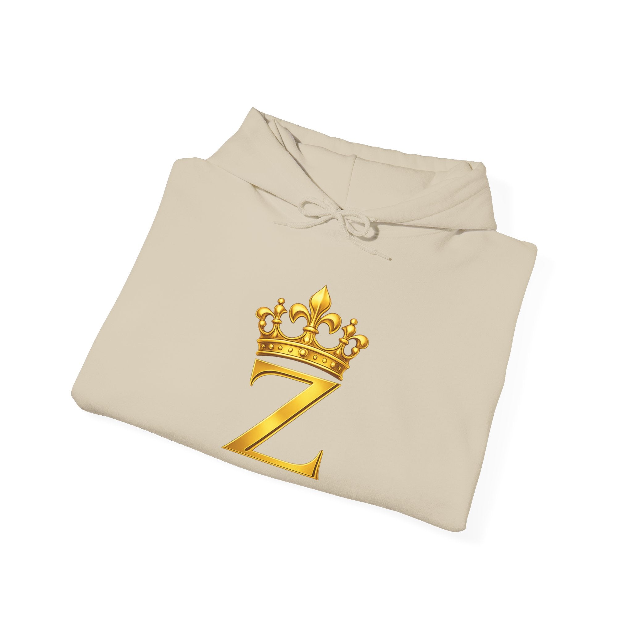 Zealous For All Hoodie — Gold Logo Printify