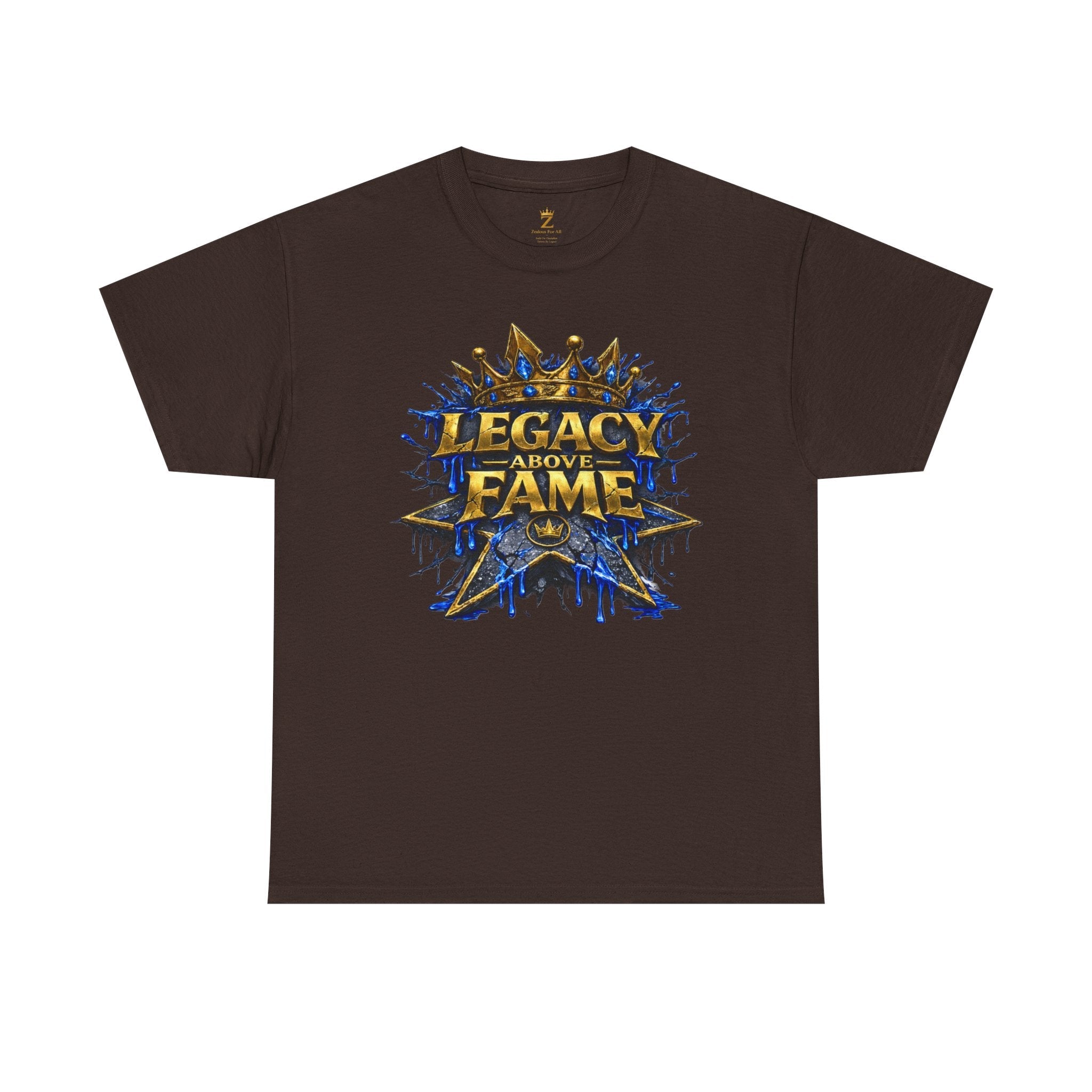Adult Legacy Above Fame Graphic T-Shirt (Blue Drip)