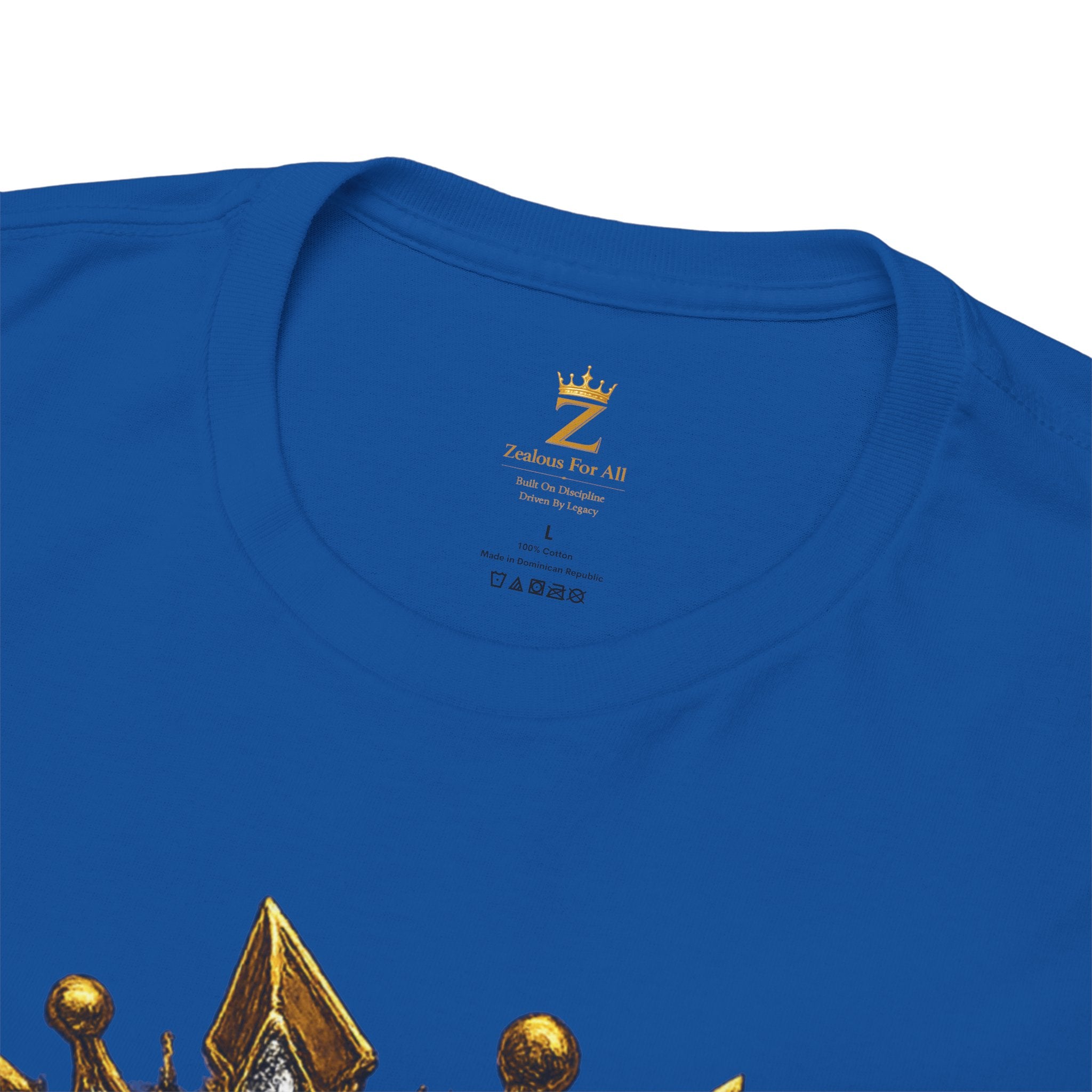 Adult Legacy Above Fame Graphic T-Shirt (Gold Drip) - Zealous For All