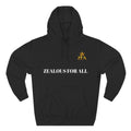 ZFA Premium Hoodie (White Words) Printify