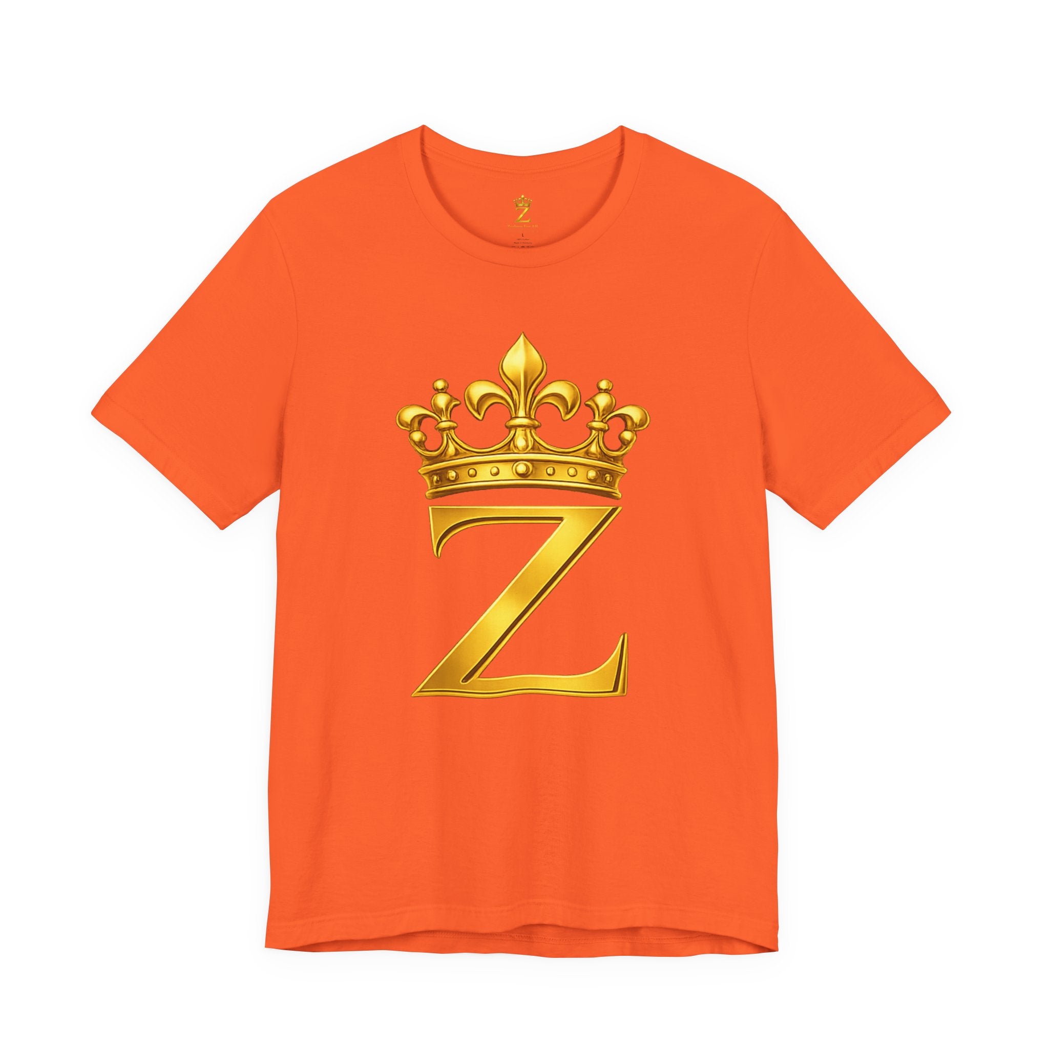 Unisex "Z" T-Shirt (Gold Logo) Printify