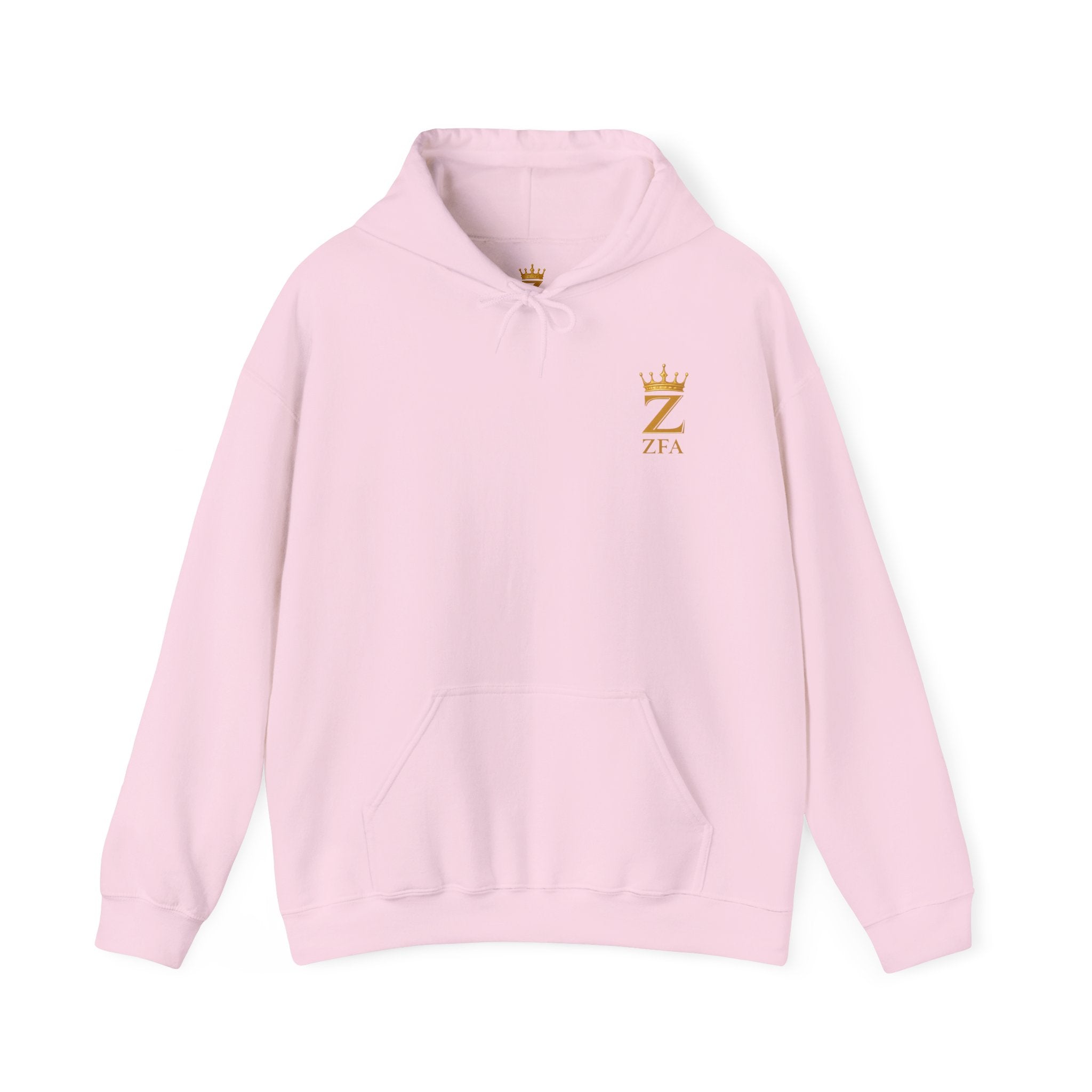 Zealous For All Hoodie — Gold Front Logo Sweatshirt - Zealous For All