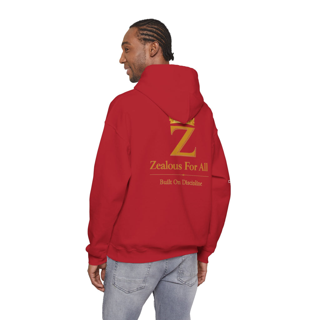 Zealous For All Crown Z Hoodie — Premium White Logo Sweatshirt - Zealous For All
