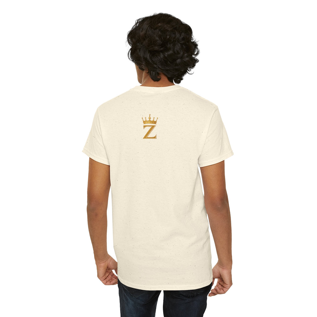 Unisex Zealous For All T-Shirt (Gold Logo (with Back logo) T-shirt) Printify
