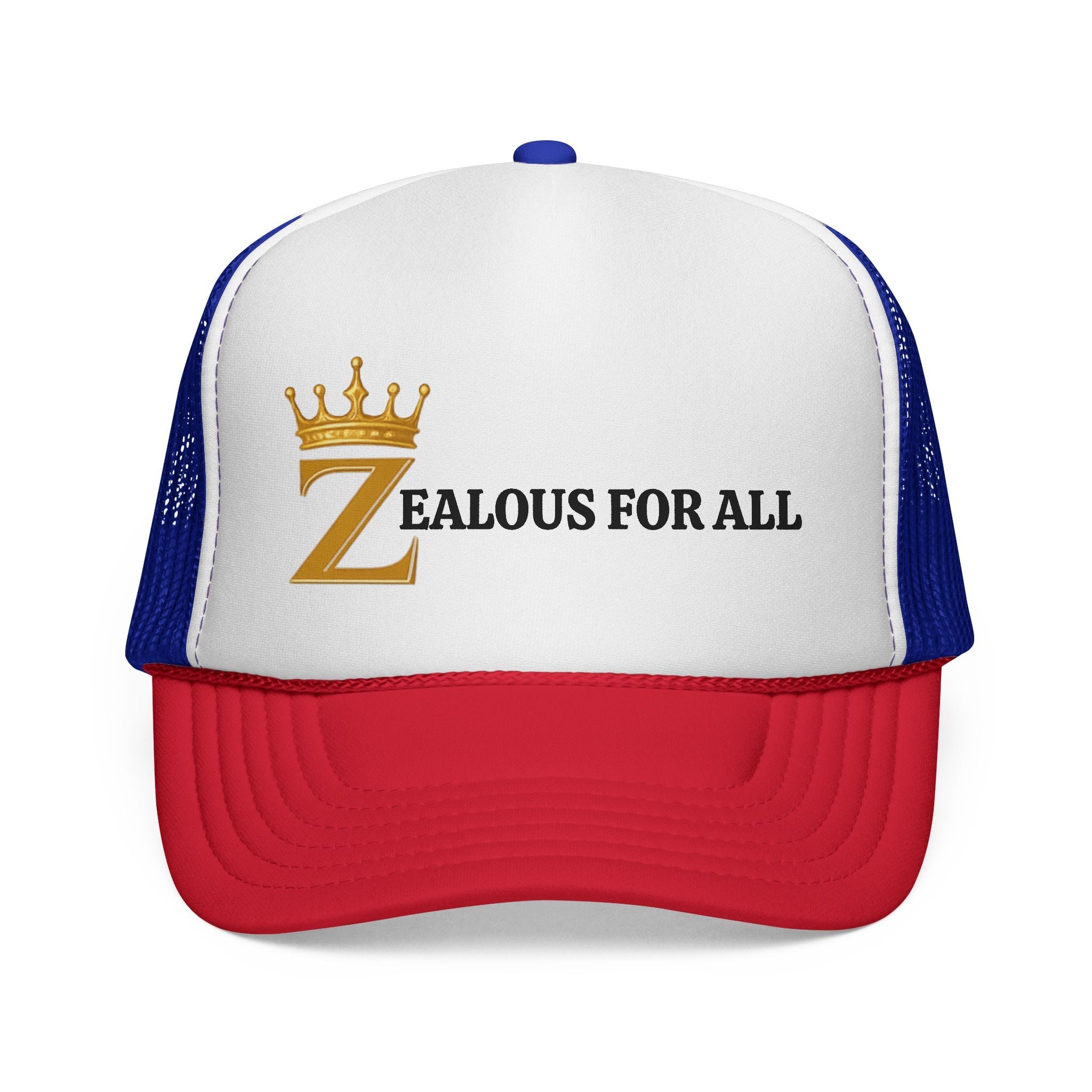 Zealous For All Trucker Caps Printify