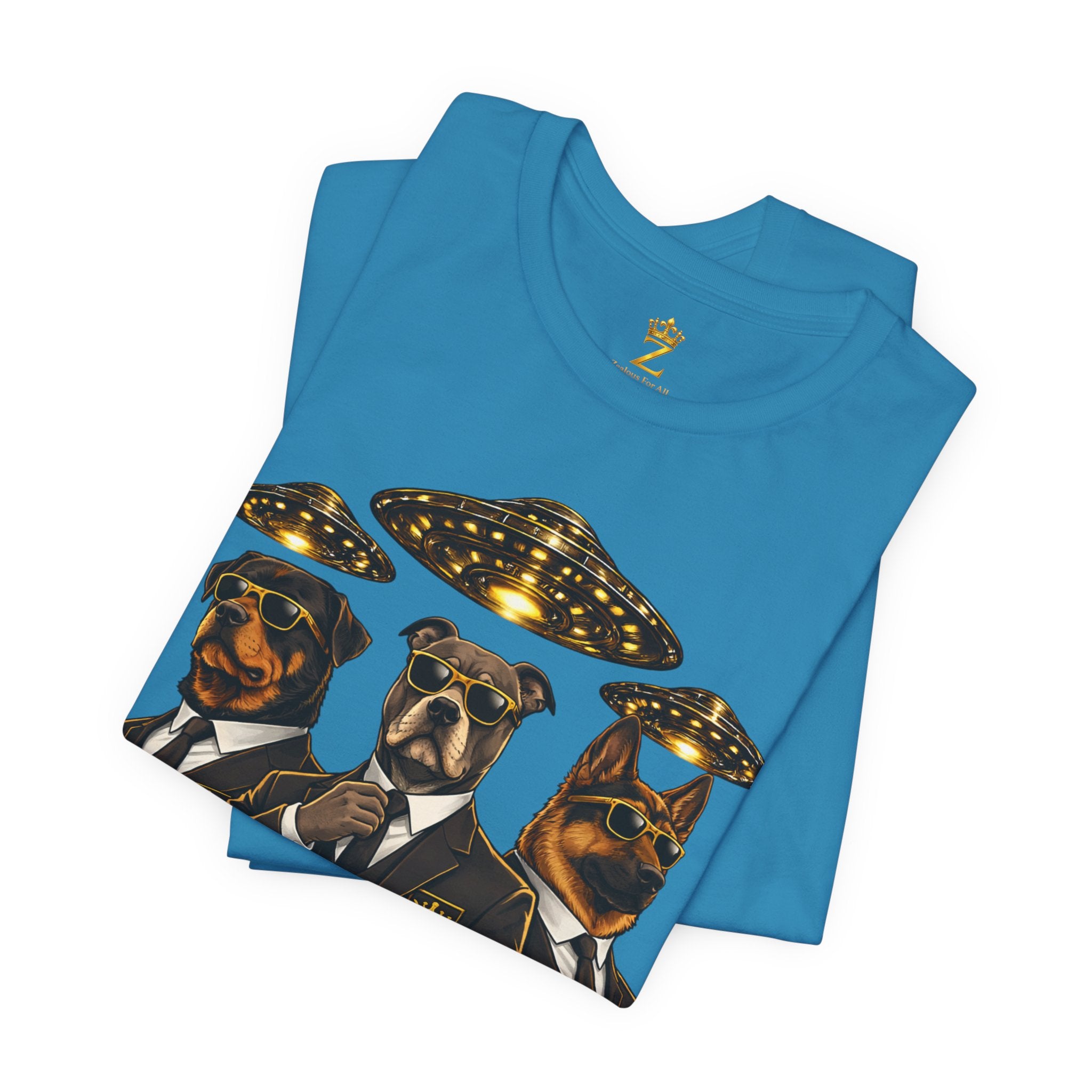 COMING SOON... United. Fly. Organized. Graphic Tee (Gold) Printify
