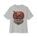 Adult *Oversized* Discipline Over Emotions Graphic Tee (Red Heart) - Zealous For All