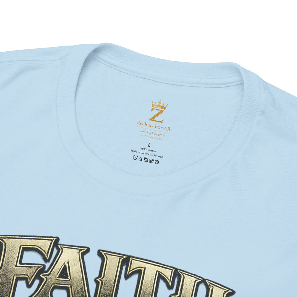 Adult Faith Prevails Anchor T-Shirt (Green Anchor) Printify