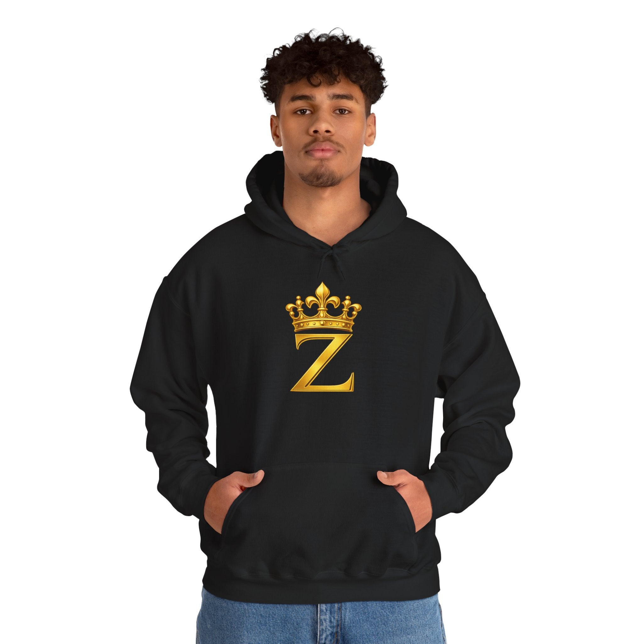 Zealous For All Hoodie — Gold Logo Printify