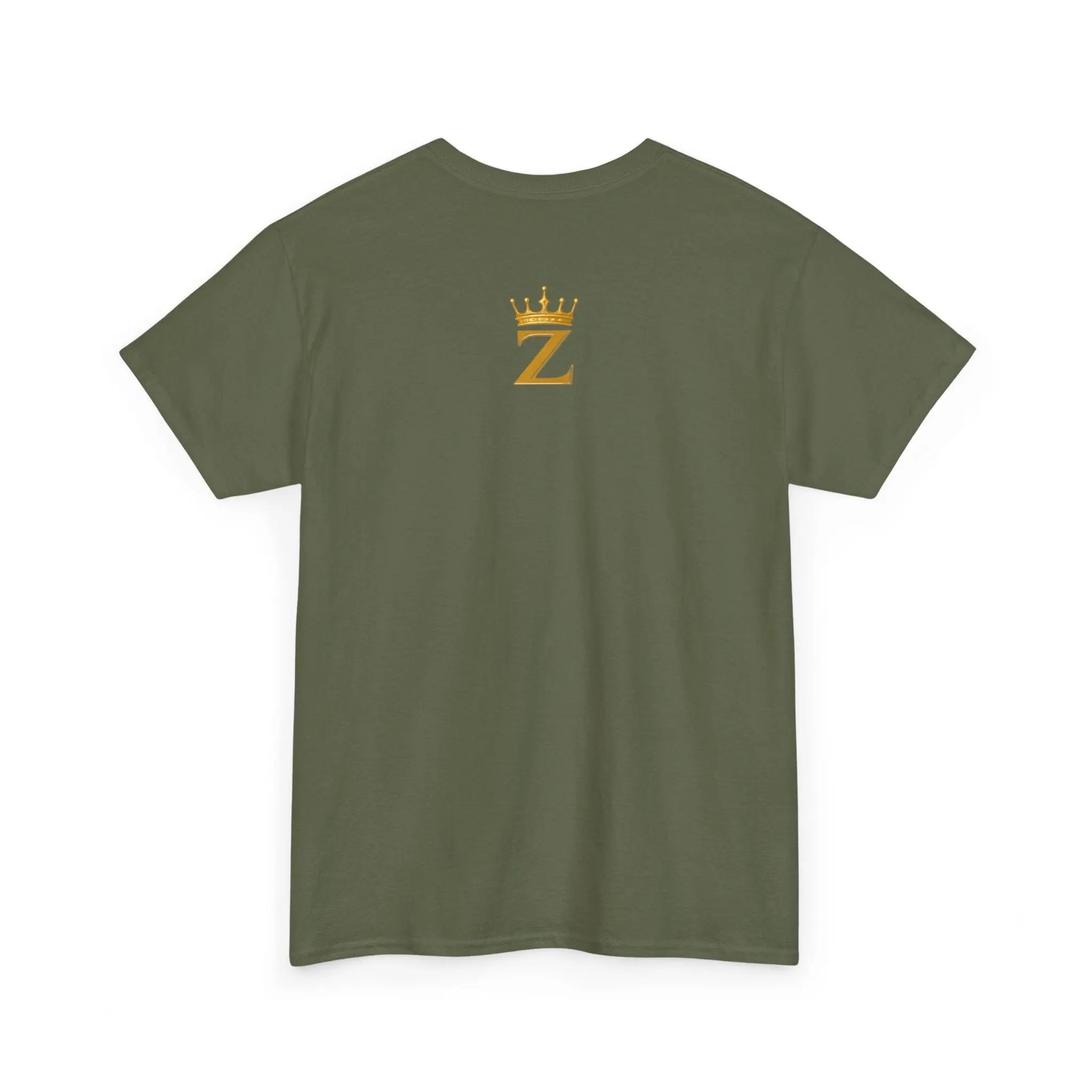 Unisex Zealous For All T-Shirt (Gold Logo (with Back logo) T-shirt) Printify