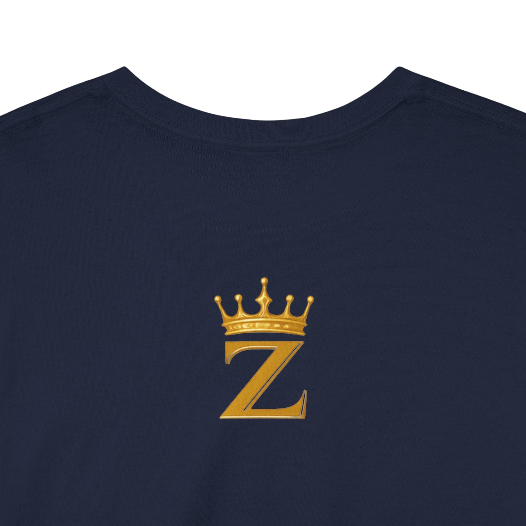 Unisex Zealous For All T-Shirt (Gold Logo (with Back logo) T-shirt) Printify