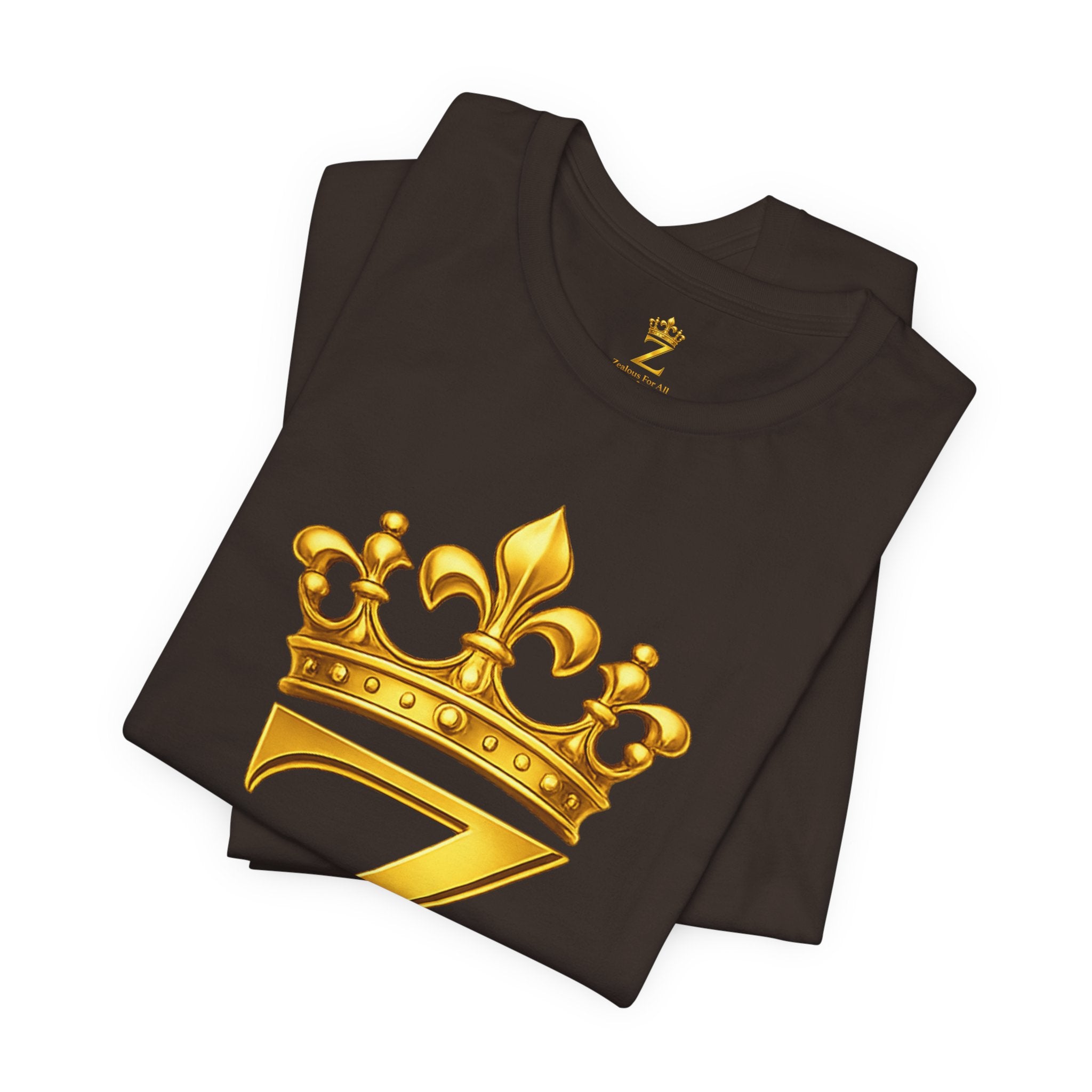 Unisex "Z" T-Shirt (Gold Logo) Printify