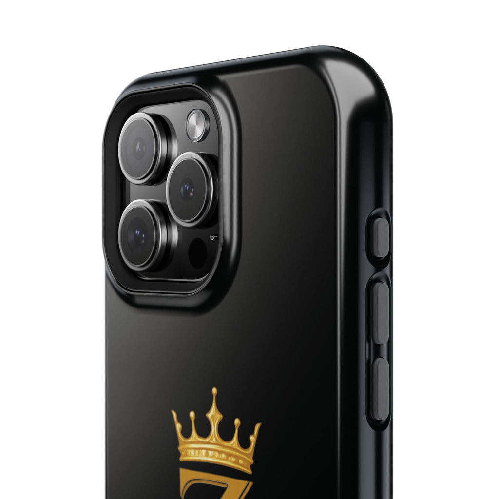 Phone Case — "Zealous For All" Gold Crown Impact-Resistant Case Printify
